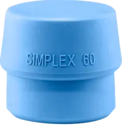 INNSATS Ø 60MM TPE-SOFT BLÅ SIMPLEX Halder