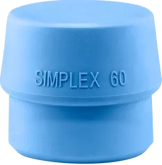 INNSATS Ø 60MM TPE-SOFT BLÅ SIMPLEX Halder 