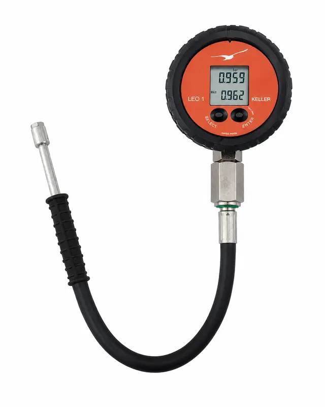 TRYKKMÅLER NITROGEN DIGITALT LEO 1 Tirepressure gauge F-35, FTC 