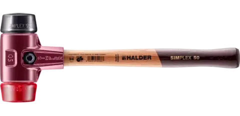 KOMBIHAMMER Ø 50MM GUMMI/PLAST SIMPLEX EH 3026 Series – Halder