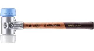 KOMBIHAMMER Ø 50/40MM TPE/SUPERPLAST ALU SIMPLEX EH 3117 Series – Halder