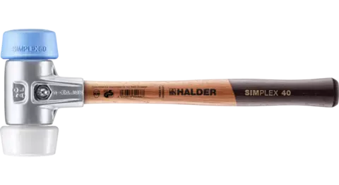 KOMBIHAMMER Ø 50/40MM TPE/SUPERPLAST ALU SIMPLEX EH 3117 Series – Halder