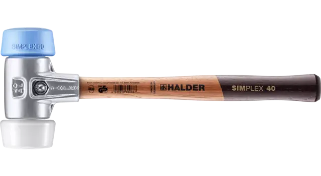 KOMBIHAMMER Ø 50/40MM TPE/SUPERPLAST ALU SIMPLEX EH 3117 Series – Halder 