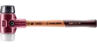 KOMBIHAMMER Ø 50MM GUMMI/SUPERPLAST SIMPLEX EH 3027 Series – Halder
