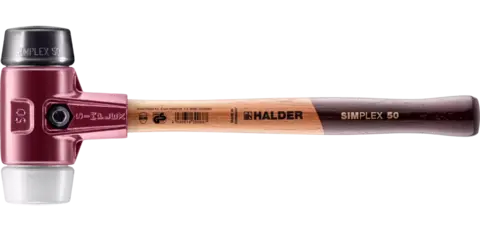 KOMBIHAMMER Ø 50MM GUMMI/SUPERPLAST SIMPLEX EH 3027 Series – Halder
