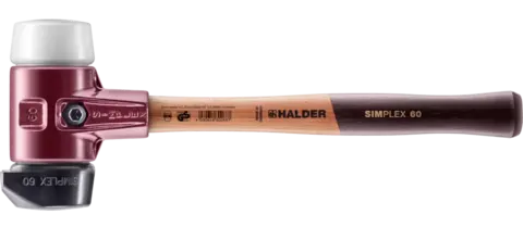 KOMBIHAMMER Ø 60MM GUMMI STAND-UP/SUPERP SIMPLEX EH 3027 Series – Halder