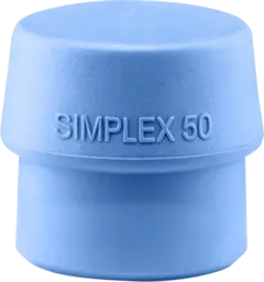 INNSATS Ø 50MM TPE-SOFT BLÅ SIMPLEX Halder
