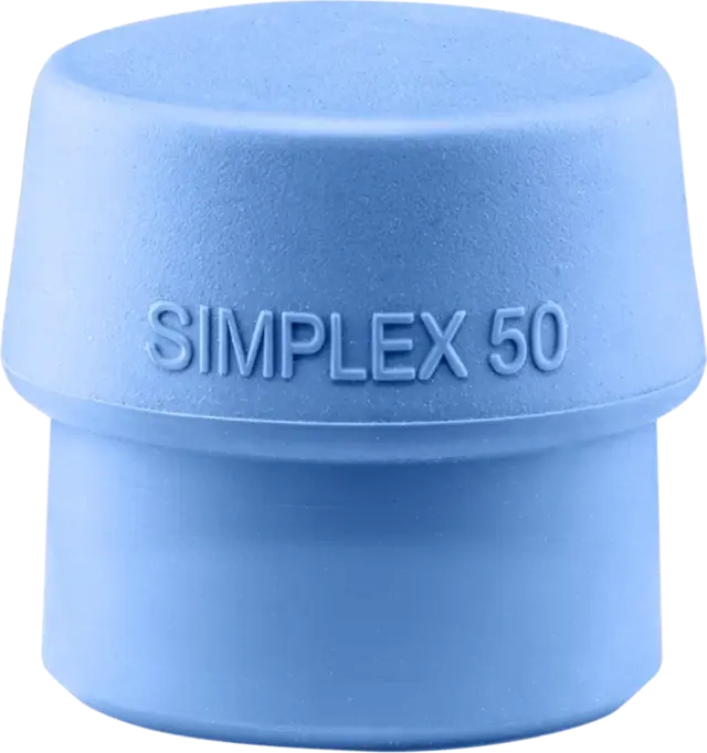 INNSATS Ø 50MM TPE-SOFT BLÅ SIMPLEX Halder 