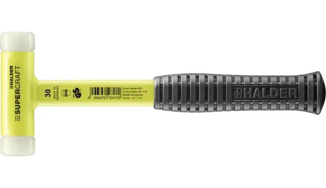 REKYLFRI HAMMER Ø 30MM HI-VIZ SUPERCRAFT Halder 