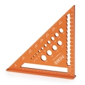 TØMMERVINKEL 180MM SPEEDSQUARE Aluminium, 0–90° m/ borelære Picard