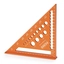 TØMMERVINKEL 180MM SPEEDSQUARE Aluminium, 0–90° m/ borelære Picard