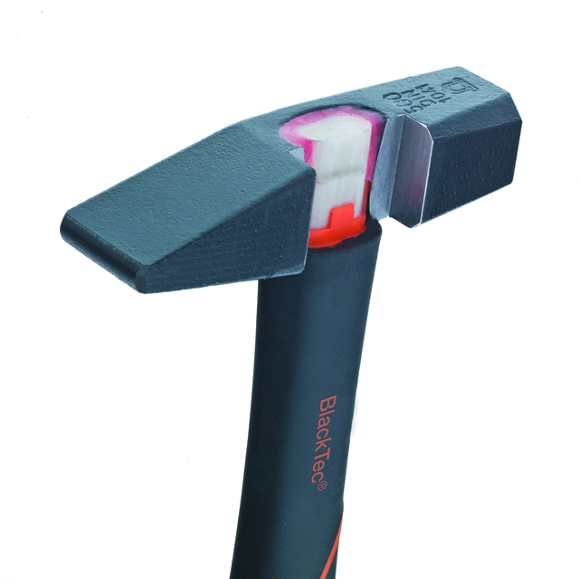 VERKSTEDHAMMER 500G BlackTec® 3-komponentskaft m/ glassfiber - Picard 
