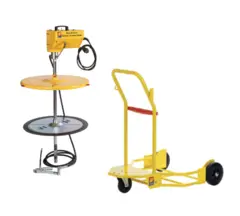 ELEKTRISK FETT PUMPE FOR FAT 180/220 18-30 kg, inkl. fat vogn, Meclube