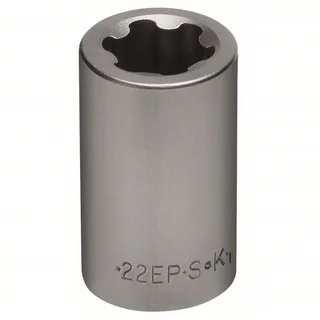 PIPE 1/2" DR. EP22 EKSTERN TORX PLUS 42722 TorxPlus EP22, 6-kant – SKPT