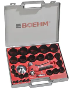 PAKNINGSSTANSE SETT 1/8" - 2" JLB350PAUS Stanser i tommedimensjoner - Boehm
