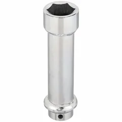 PIPE 1/2" DR. EKSTRA LANG 30MM Sekskant, lengde 6" - Wheeler-Rex