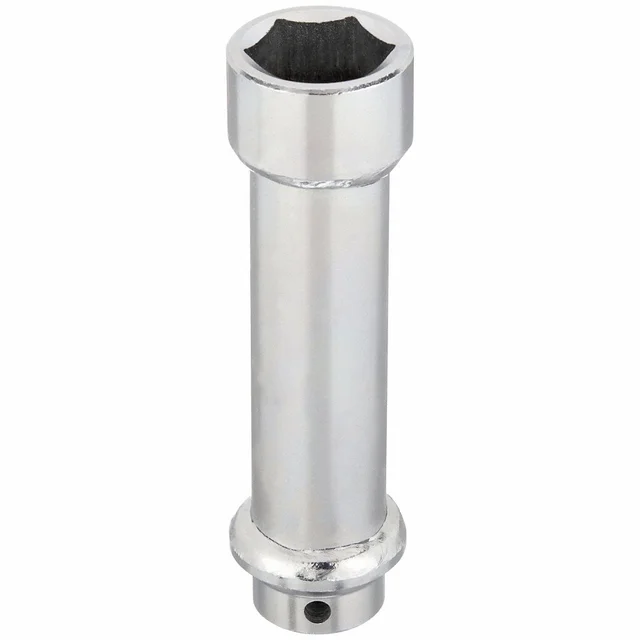 PIPE 1/2" DR. EKSTRA LANG 30MM Sekskant, lengde 6" - Wheeler-Rex 
