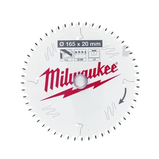 SIRKELSAGBLAD A165X20X1,6X52 Milwaukee