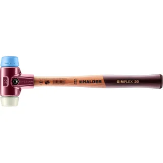 KOMBIHAMMER Ø30MM TPE-SOFT/NYLON SIMPLEX EH 3018 Series - Halder