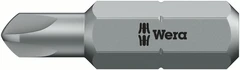 BITS 1/4" TORQ-SET® 871/1 Mplus bits, seig utførelse - Wera