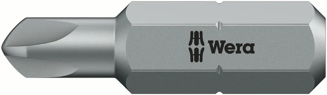 BITS 1/4" TORQ-SET® 871/1 Mplus bits, seig utførelse - Wera 