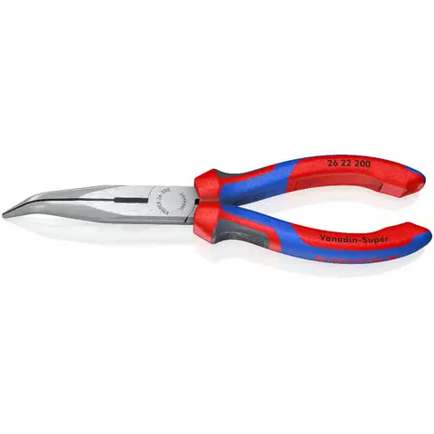 SPISSTANG 26 22 200 SB MED SKJÆR 40° Bøyd Comfort 200mm  Knipex 
