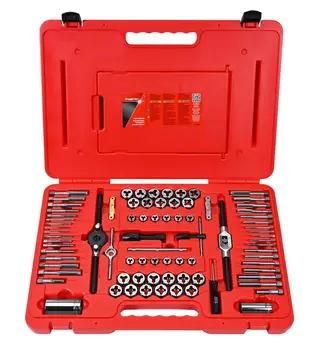 GJENGESETT 80PCS 1/4-1/2", 3-12MM NF/NC MM/SAE, TDTDM500B, Snap-on