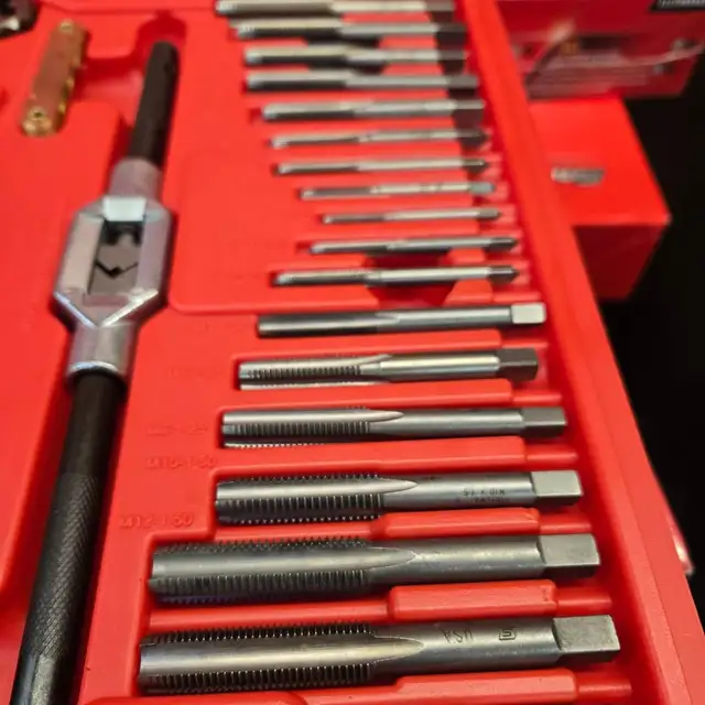 GJENGESETT 80PCS 1/4-1/2", 3-12MM NF/NC MM/SAE, TDTDM500B, Snap-on 