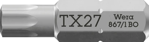 BITS 25MM TORX® M/HULL 867/1 Z BO Wera