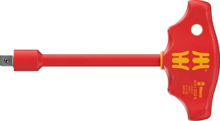 VDE-ISOLERT T-HÅNDTAK 3/8" FIRKANT 410 i VDE B , Wera