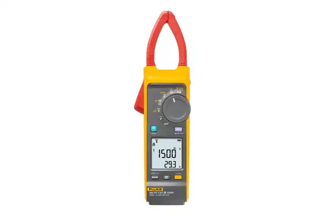 FLUKE 393 FC Strømtang + MC4-tesledninger 