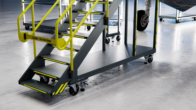 F-35 MAINTENANCE DOCKING SYSTEM Module-based system, full wrap-around 