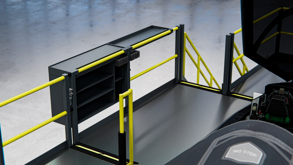 F-35 MAINTENANCE DOCKING SYSTEM Module-based system, full wrap-around 