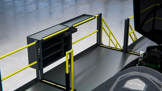 F-35 MAINTENANCE DOCKING SYSTEM Module-based system, full wrap-around 