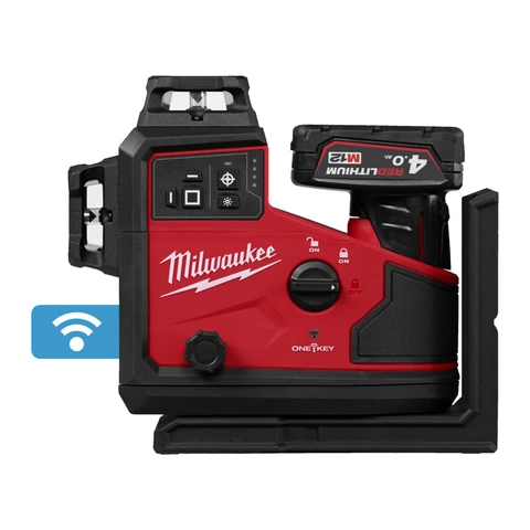 3-PLANSLASER M12 A3PLO-401C 4933499002 - Milwaukee