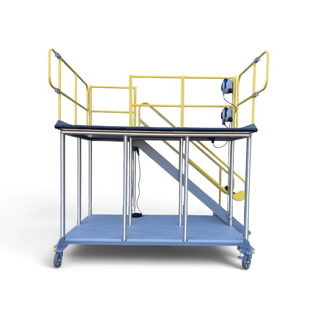 F-35 LINE MAINTENANCE SUPPORT STAND Line Test and Preparation Stand for F-35 