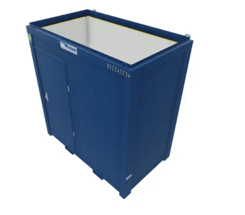 MODULBOKS 8 FOT ISOLERT CONTAINER Lys- varme, 2400x1400x2540mm