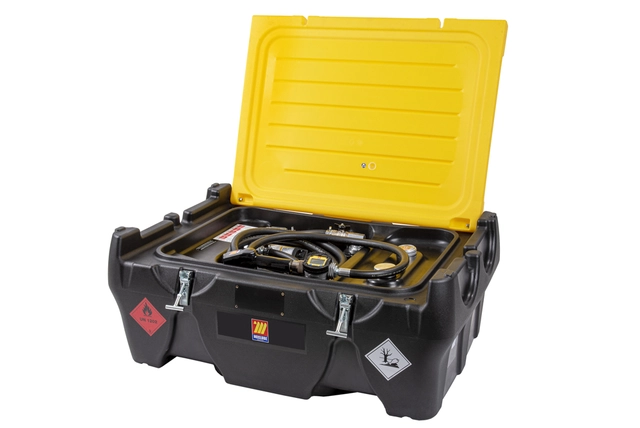 DIESELTANK 220 L PICK-UP, 12 V MED MÅLER 1140x800x450mm 