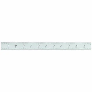 LINJAL STÅL TOMMEMÅLING 12" LENGDE C604R-12 - Starrett