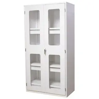MILJØSKAP GLASSD 2000X1020X540 Hvit - Gigant