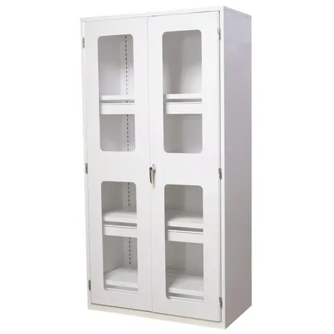 MILJØSKAP GLASSD 2000X1020X540 Hvit - Gigant