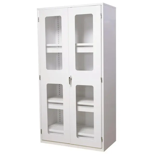 MILJØSKAP GLASSD 2000X1020X540 Hvit - Gigant 