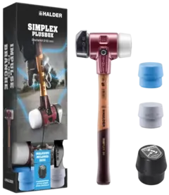 KOMBIHAMMERSETT SIMPLEX PLUS BOX Ø60 MM Halder