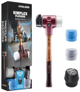 KOMBIHAMMERSETT SIMPLEX PLUS BOX Ø60 MM Halder