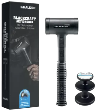 REKYLFRITT HAMMERSETT BLACKCRAFT Ø60 Inkl magnet Halder