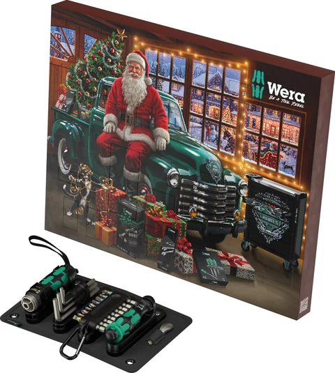 VERKTØY JULEKALENDER FRA WERA 2026 - Adventskalender