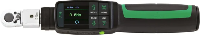 MOMENTNØKKEL DIGITAL 1/4"DR.714R 1-10 NM 0,7-7,5 ft·lb, 9-90 in·lb, Stahlwille 