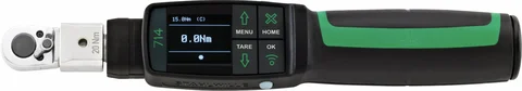 MOMENTNØKKEL DIGITAL 1/4"DR.714R 2-20 NM 1,5-15 ft·lb, 18-180 in·lb, Stahlwille