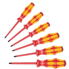 SKRUTREKKERSETT 6 DELER TORX VDE 167 i/6 – Wera