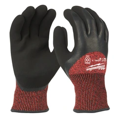 HANSKE VINTER KUTT C – LATEKS (72-PK) Svart/R&#248;d – Milwaukee